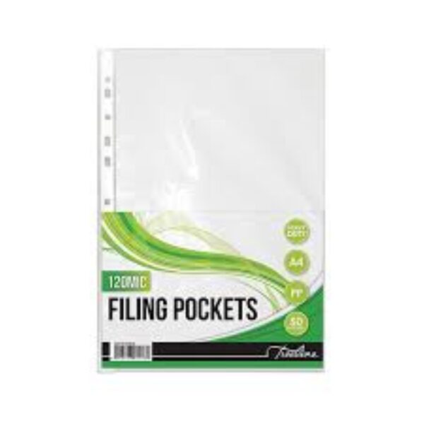 Filing Pockets Treeline A4 100S 80 Micron