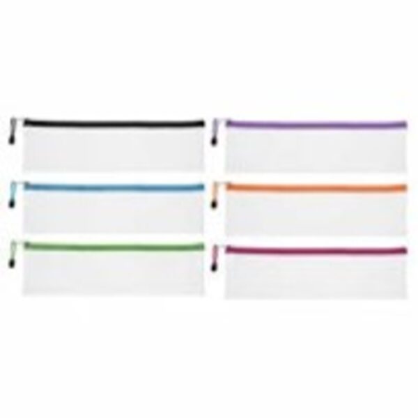 PENCILCASE TREELINE LARGE CLEAR 33CM