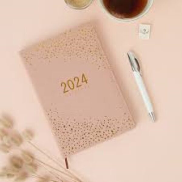 DIARY A5 STAR 2024 NOTEBOOK