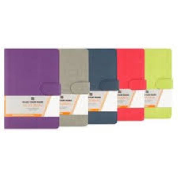 DIARY A5 BUCKLE 2024 ASSTD