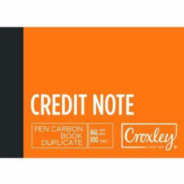 BOOK - DUPLICATE CROXLEY CR NOTE A6L JD16