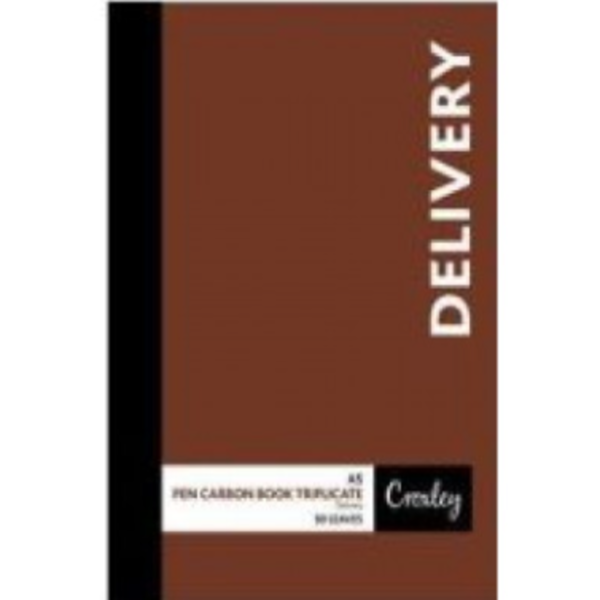 BOOK - TRIPLICATE CROXLEY DELIVERY A5 JD6