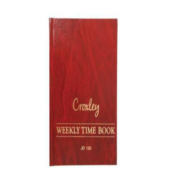 BOOK - WEEKLY TIME CROXLEY JD130