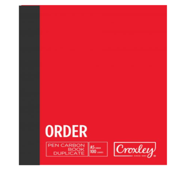 BOOK - ORDER CROXLEY A5 JD22PS
