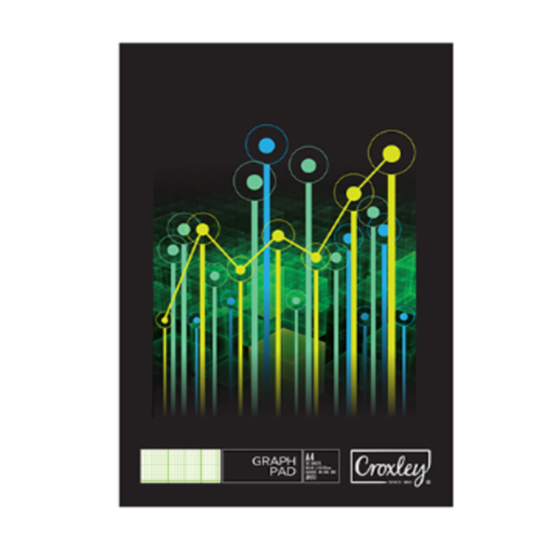 BOOK - CROXLEY GRAPH PAD A4 JD572
