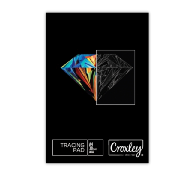 BOOK - TRACING PAD CROXLEY A4 JD252