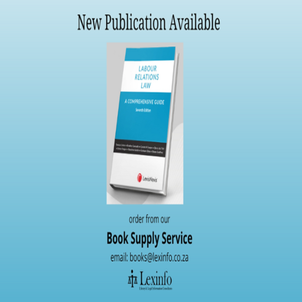 LEXIS LABOUR RELATIONS ACT BOOK 2023