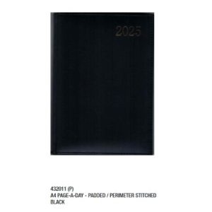 DIARY PAGE-A-DAY A4 PADDED HORTORS