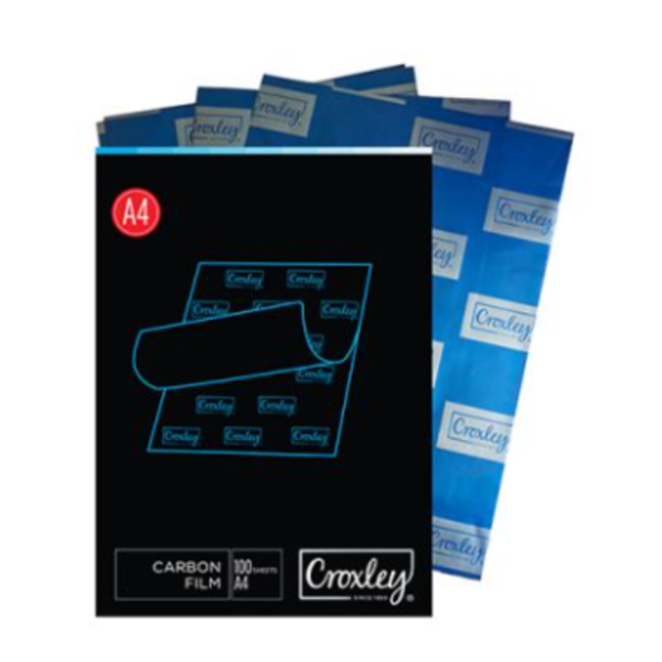 CARBON PAPER CROXLEY A4 FILM 100 SHEETS