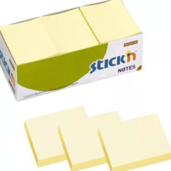 STICKY NOTES KAI WEN 51X38 YELLOW