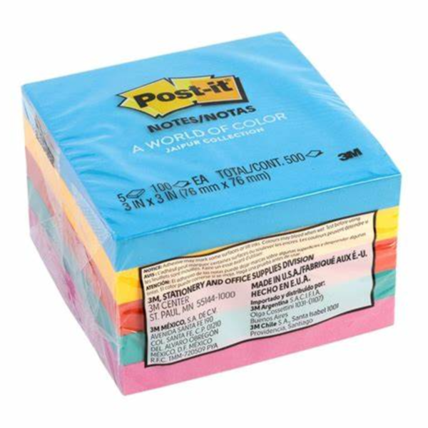 STICKY NOTES POST-IT 3M 73X98,4 100S YELLOW